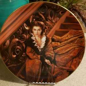 Gone With The Wind Coll. Plate Waiting for Rhett